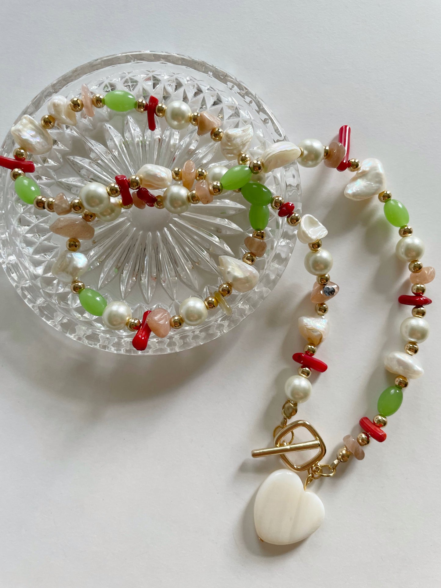 Shell Heart Necklace