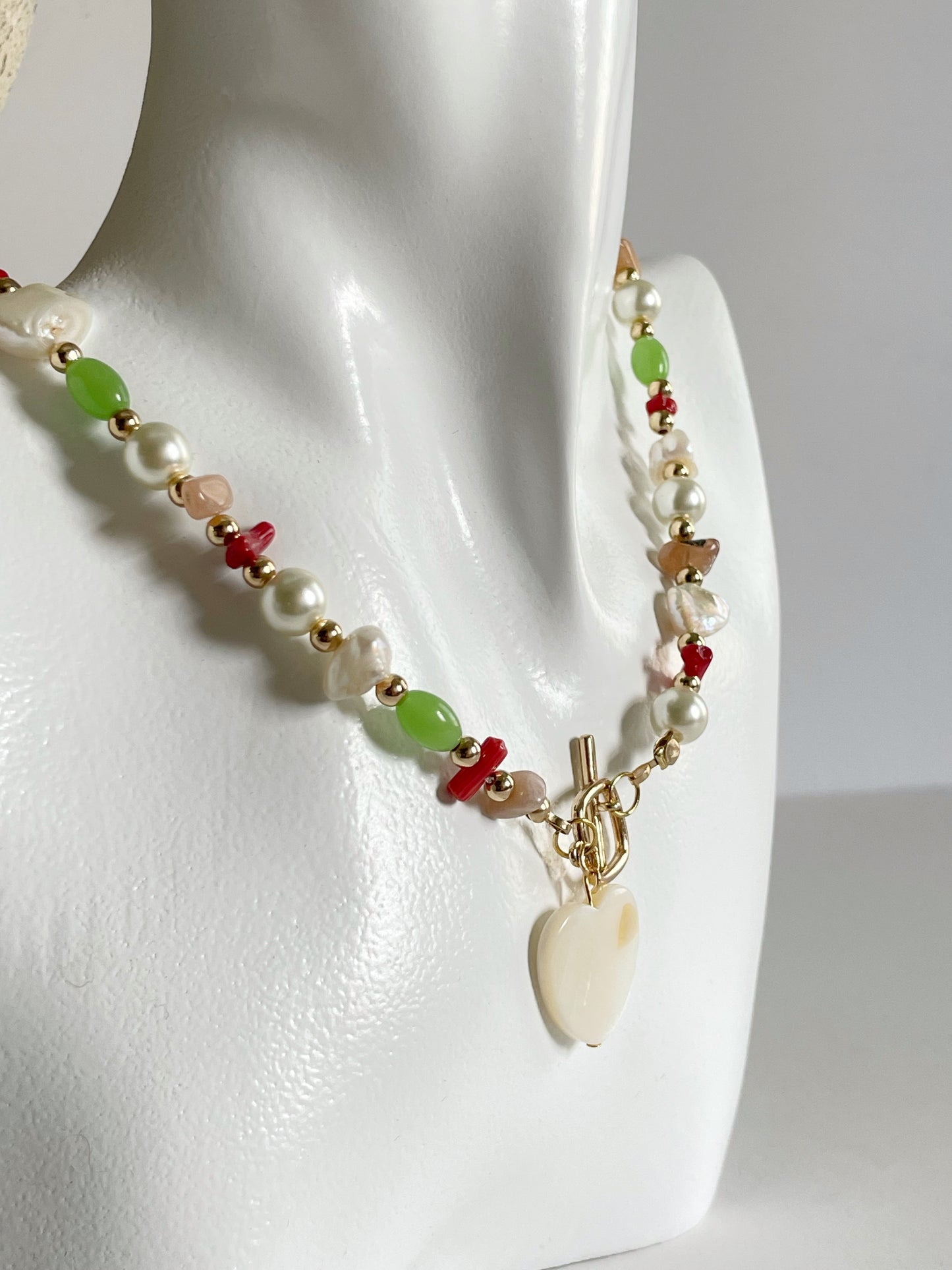 Shell Heart Necklace