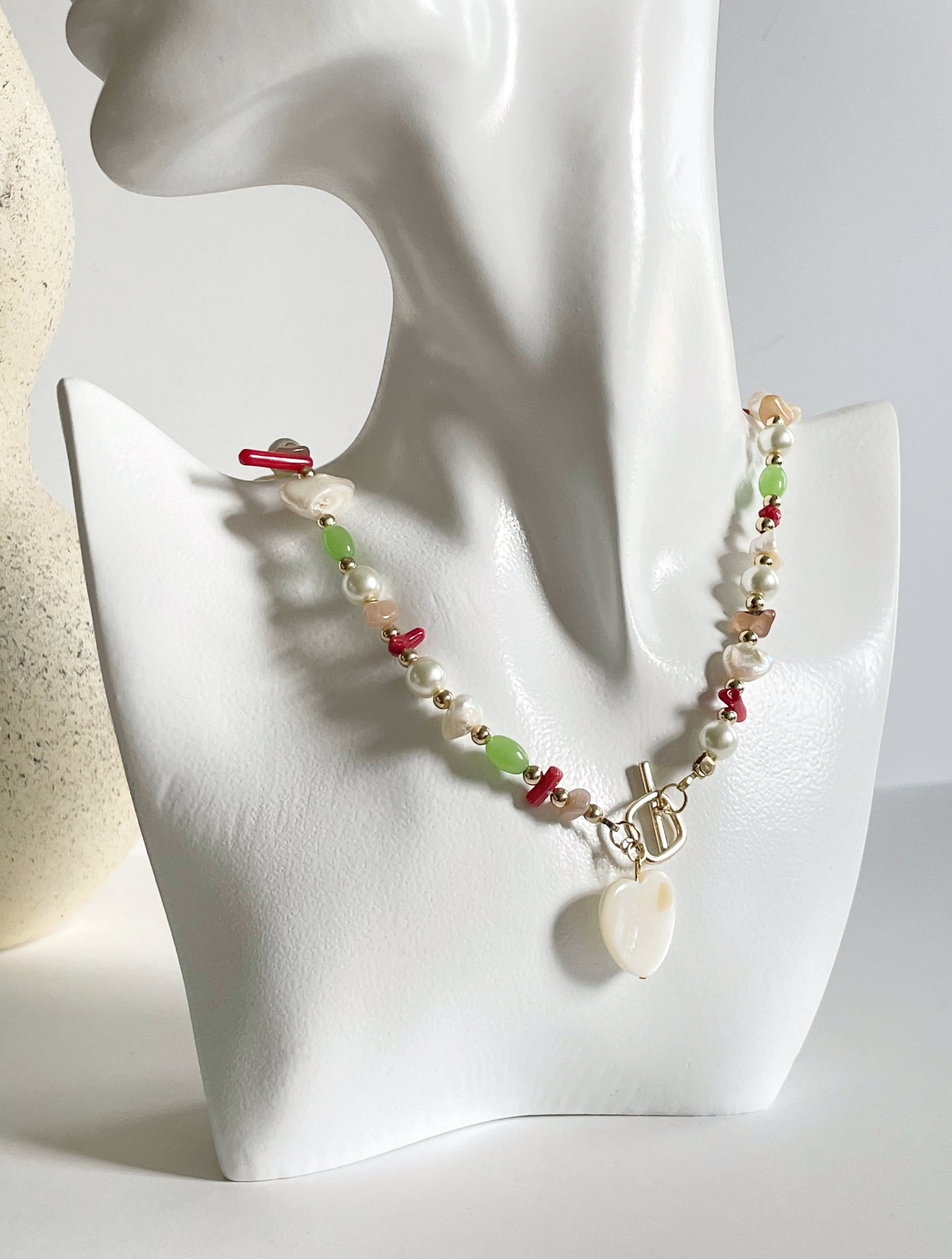 Shell Heart Necklace