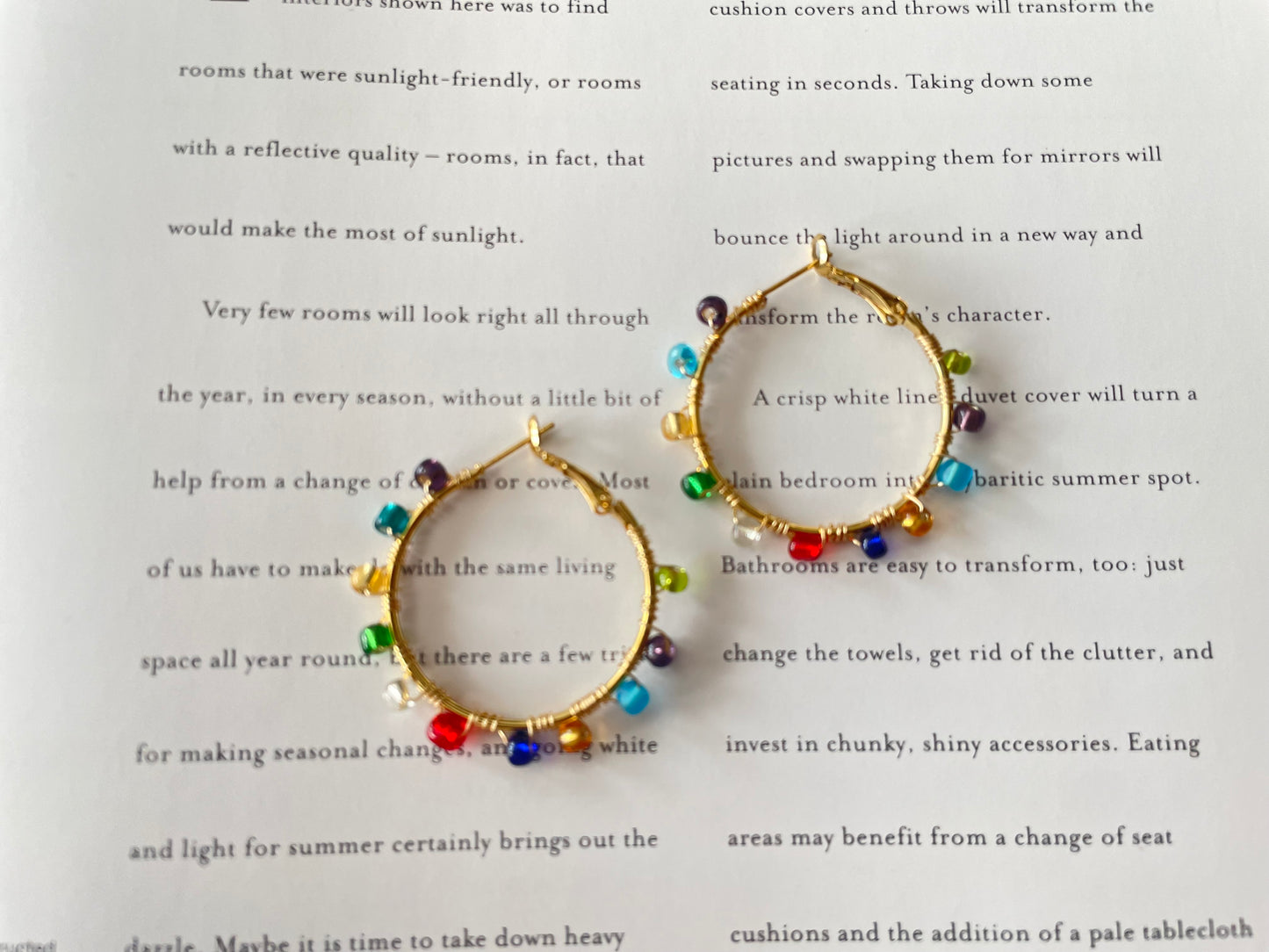 Rainbow Bobba Earrings