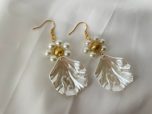 Pearl Spring Earrings